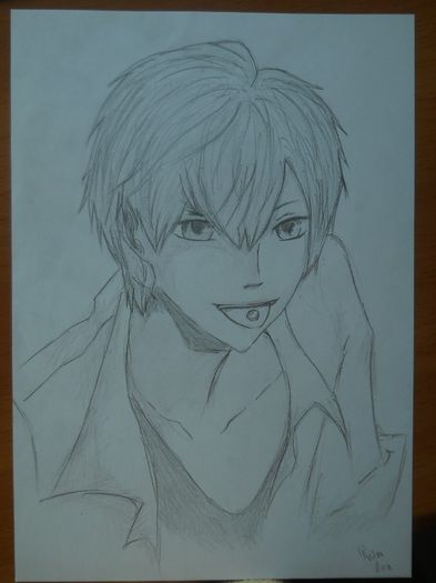 Un Ayato foarte caricaturat :P