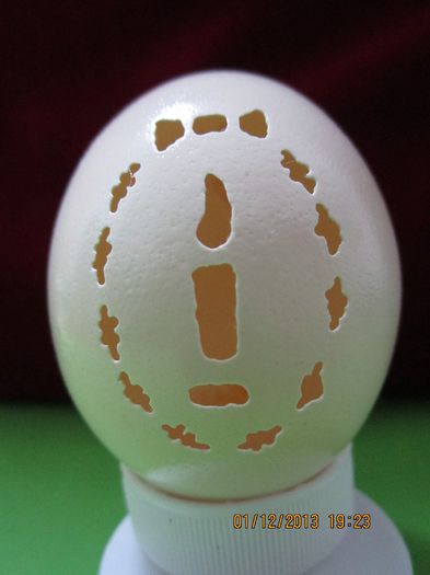 ou de gaina - 2013 - Oua dantelate - Eggs Carved