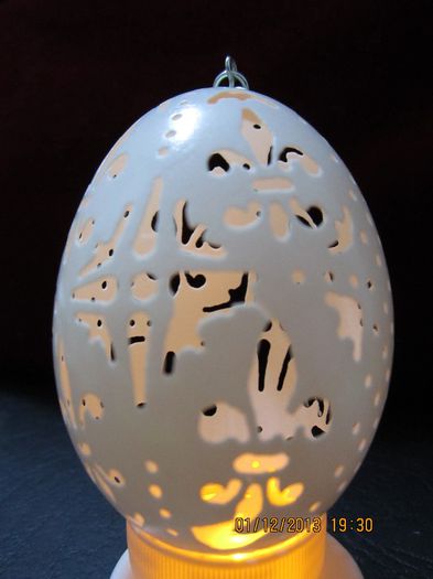 ou de rata - 2013 - Oua dantelate - Eggs Carved