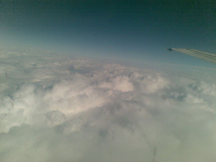 imagine din avion
