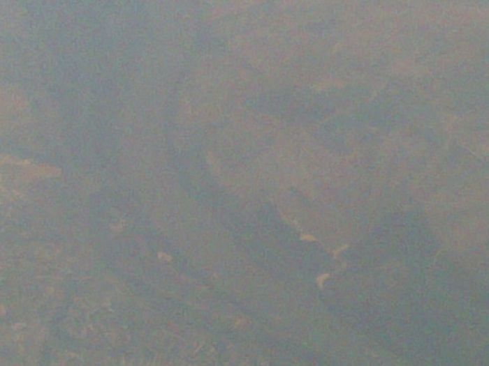 dunarea vazuta din avion