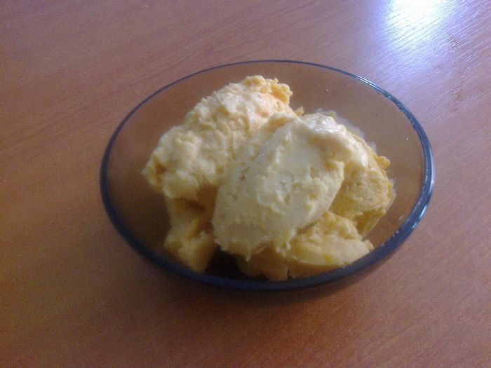 Inghetata de casa - cu cartofi dulci