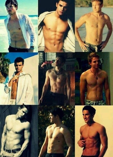 large - the vampire diaries boys