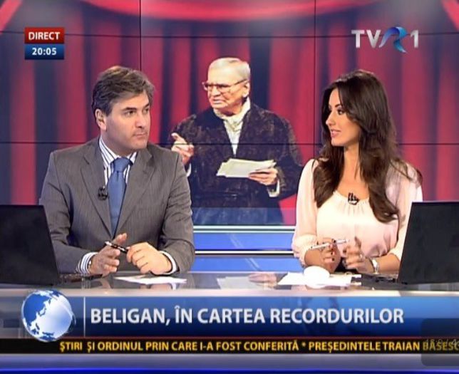 DORINA FLOREA si MIRCEA RADU la TVR 1