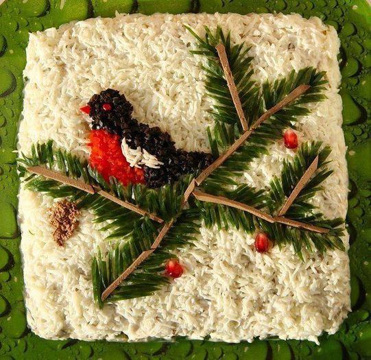 platou cu salata orientala