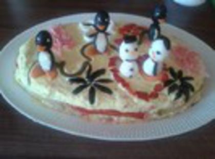 salata de boeuf - Idei de aranjare a platourilor pentru mese festive