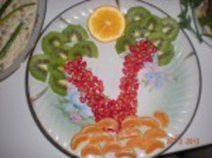 platou cu fructe - Idei de aranjare a platourilor pentru mese festive