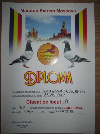 IMG_1019 - Diplome si Medalii luate la Moscova 2013