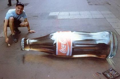 Coca Cola - ILUZII OPTICE CU COCA COLA-CE FAIN