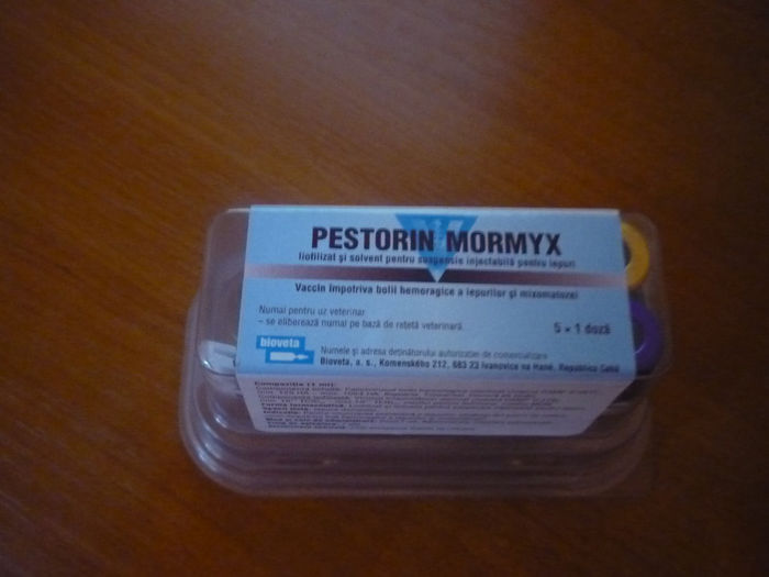 vaccinul pestorin mormyx; mormyx
