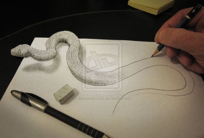 3D-Illusion-Drawings-By-Italian-Artist-Alessandro-Diddi-14 - ILUZII OPTICE SUPER 1-WOW