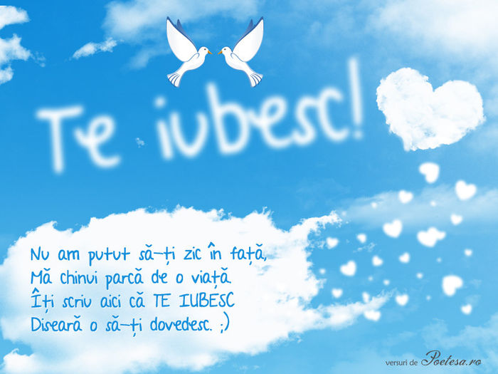 Exact asta scria pe biletel plus  ,, Asta daca vrei sa iesi cu mine asta seara la 20:00.Cu drag Kevi