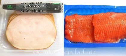 prosciutto si somon afumat - Idei de aranjare a platourilor pentru mese festive