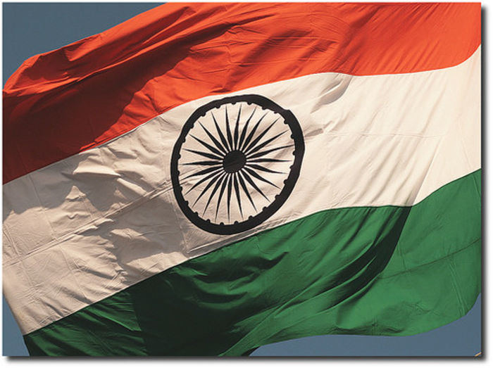  - 13- Drapelul sau steagul Indiei