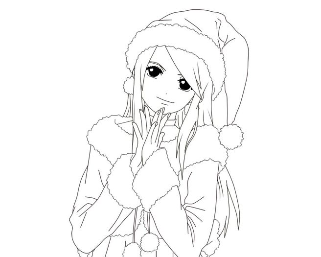Emma_Lineart_ChristmasGift