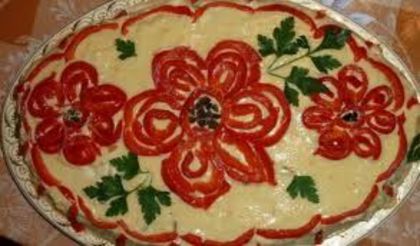 salata de boeuf - Idei de aranjare a platourilor pentru mese festive