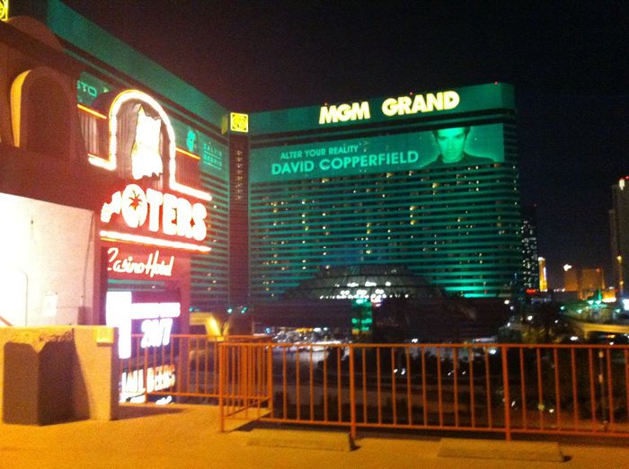 La etajul 12 renumitul cazinou MGM din Las vegas - CEVA amintiri