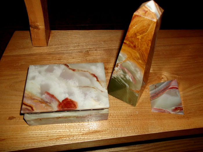 obiecte din onix - cristale si roci