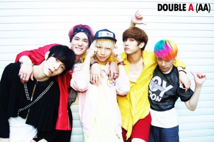 - Double A kpop band sweet