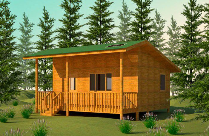 wild-cabinP - constructii din lemn