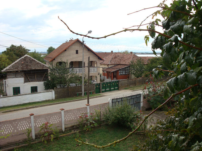 Peste drum, la orizont se observa Dunarea - Casa fratelui meu la Vajuga din Serbia