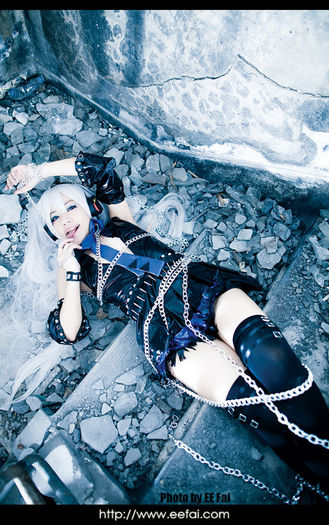 Hagane Miku 鋼音 未来 ミク 初音 Hatsune Cosplay_00001