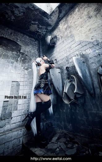 Hagane Miku 鋼音 未来 ミク 初音 Hatsune Cosplay_00011