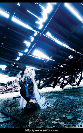 Hagane Miku 鋼音 未来 ミク 初音 Hatsune Cosplay_00038