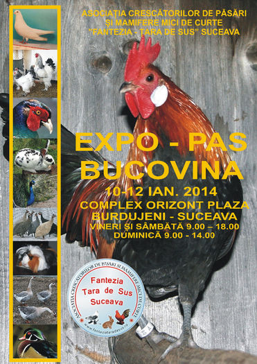 EXPO PAS BUCOVINA; editia a XIII-a 2014
