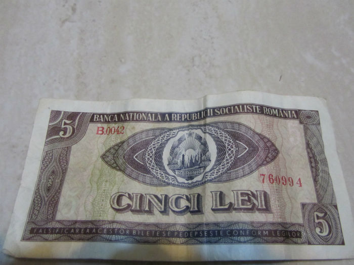 Bancnota de 5 lei