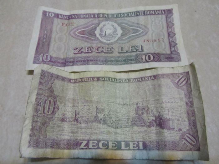Bancnota de 10 lei - Moda-Bacnote vechi