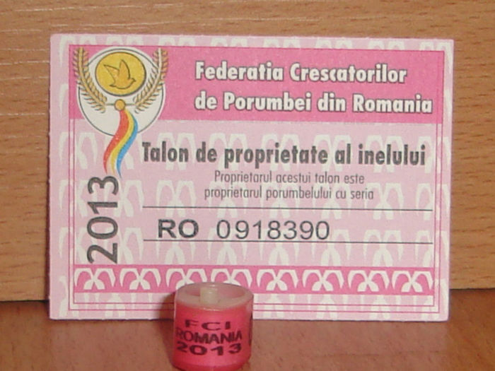 ROMANIA 2013 FCI