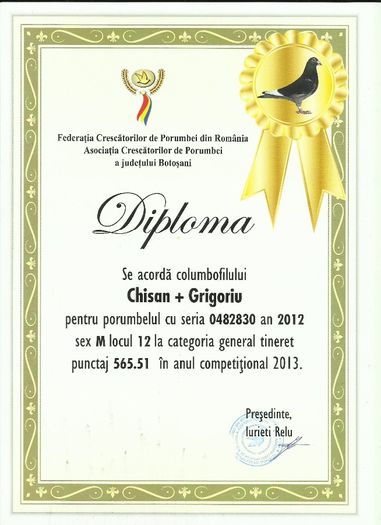 loc 12 general  830 - DIPLOME 2013