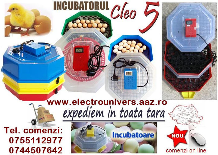 incubatoare oua Cleo.ok1; Totul despre incubatoare bune si incubare gasesti la www.electrounivers.aaz.ro
