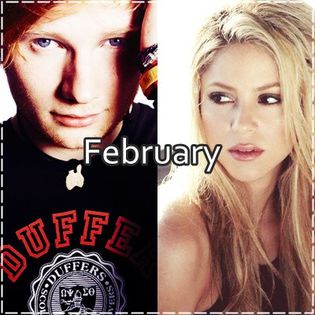 Maddie's month twins - Ed Sheeran & Shakira - Game OO2 - Your month twin