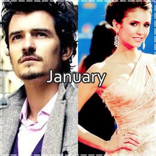 Renys month twins - Orlando Bloom & Nina Dobrev - Game OO2 - Your month twin