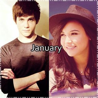 Ales month twins - Logan Lerman & Naya Rivera - Game OO2 - Your month twin