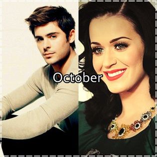 Anna Paynes month twins - Zac Efron & Katy Perry