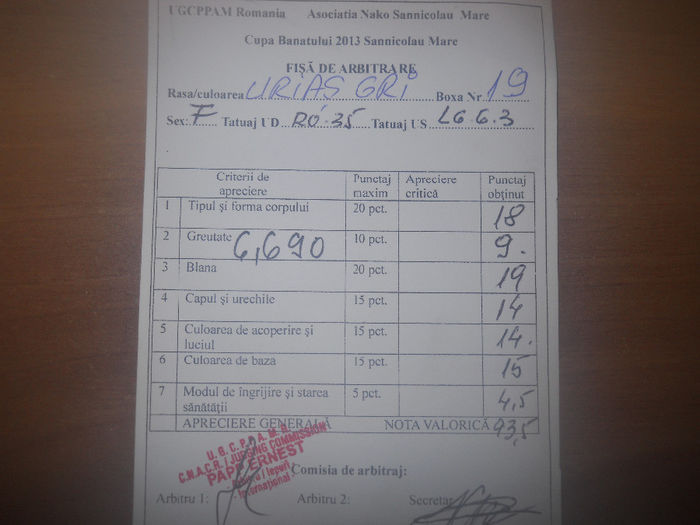 Ro 35 LG63(F6); 93pct!!
6luni!!
mama:LEIZIG 96pct!!
