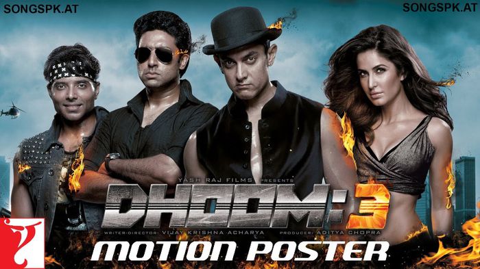 Dhoom-3-Official-Motion-Poster - Filme indiene in cinematogarfele din Romania