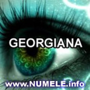 102-GEORGIANA poze cu nume de baieti - Avatar cu numele Georgiana