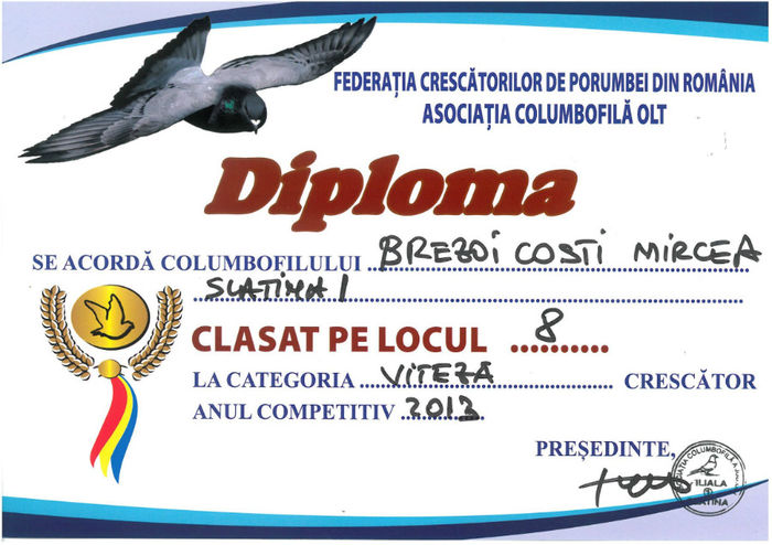 Viteza Crescator loc.8