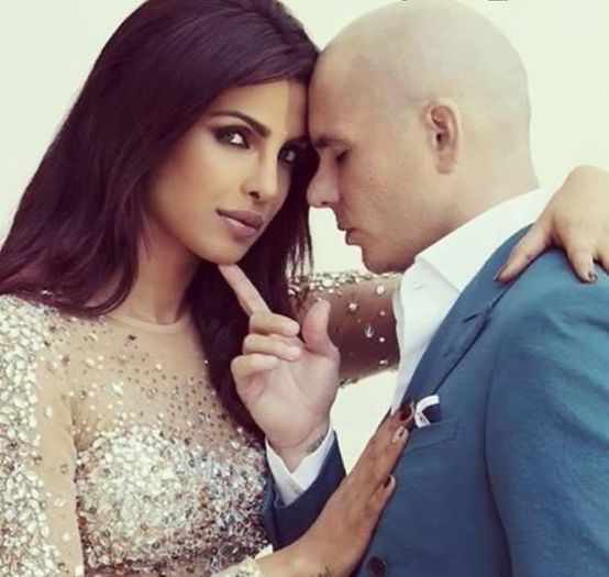 priyanka-chopra-and-pitbull-nice-pose-exotic-music-video - Priyanka Chopra - Exotic ft Pitbull