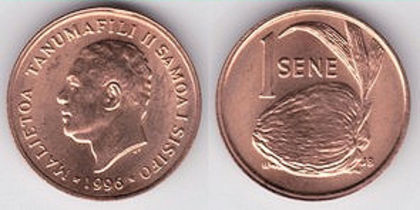 1 sene, 1996, 1047; Samoa
