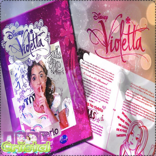 †∆† ; Am lucruri mărunte de tip "Violetta", cum ar fi niște abțibilduri, patru reviste, două - dear - HERE are facts about myself