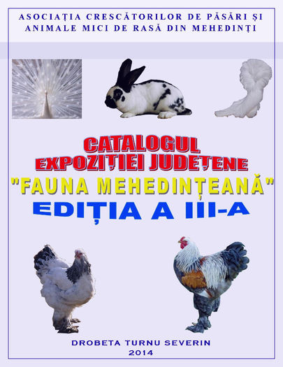 Coperta catalog - Expo Fauna Mehedinteana - Editia a III-a