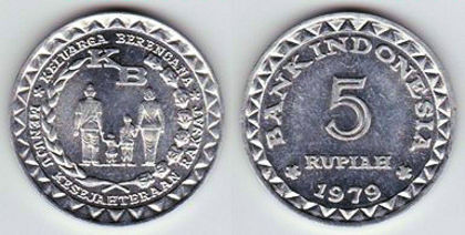 5 rupiah, 1979, 1126