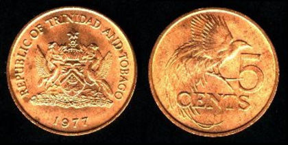 5 centi, 2007, 619 - America de Nord si Arhipelagul Caraibean