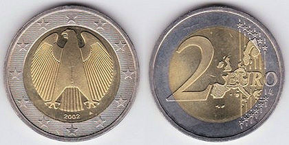 2 euro, 2002, 2E6