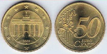 50 euro cent, 2003, 50.8